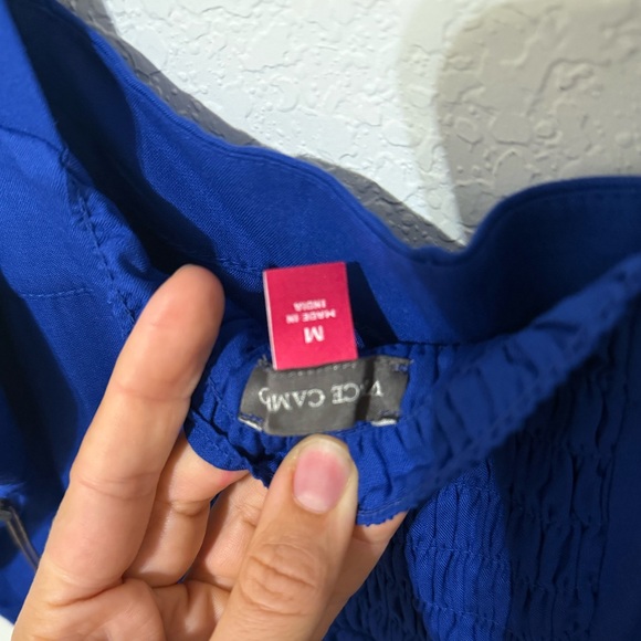 Vince Camuto Bold Blue Maxi Dress - Picture 6 of 6